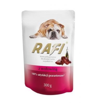 Rafi Karma mokra dla psów z wołowiną 300 g