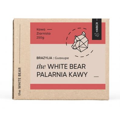 the White Bear Kawa ziarnista Brazylia Guaxupe 250 g