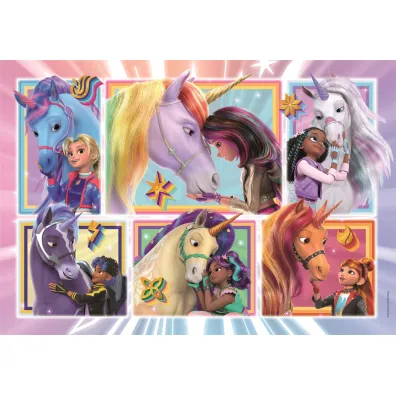 Puzzle 104 el. Super Unicorn Academy Clementoni