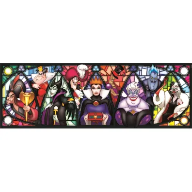 Puzzle 1000 el. Panorama - Villains Clementoni