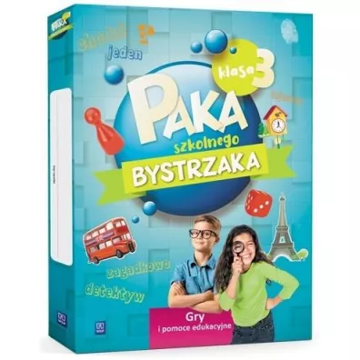 Paka szkolnego bystrzaka 3. Gry i pomoce edukacyjne dla klasy trzeciej szkoy podstawowej
