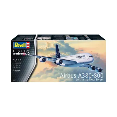 Samolot 1:144 Airbus A-380-800 Lufthansa Revell