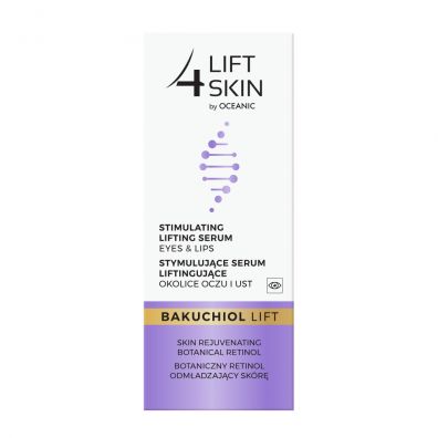 Lift4Skin Bakuchiol Lift stymulujce serum liftingujce na okolice oczu i ust 15 ml