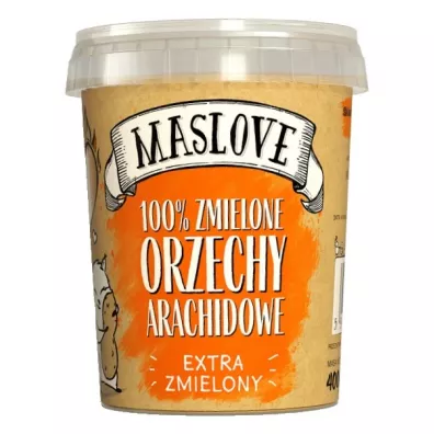 Maslove Krem arachidowy Extra Zmielone 400 g