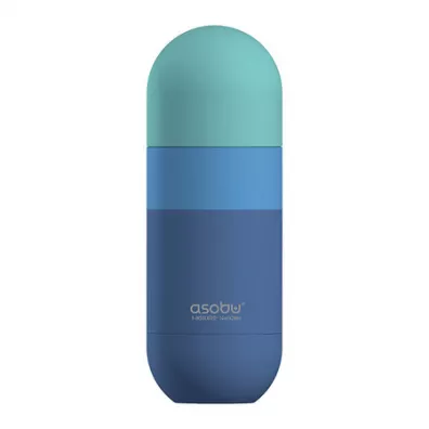 Asobu Orb Bottle Pastelowo Niebieska Butelka termiczna 420 ml