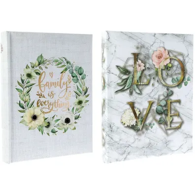 Album kieszeniowy szyty 10x15, 200 zdj�� B46200SLOVEFLOWER
