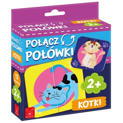 Puzzle Gra Po��cz Po��wki Kotki Kangur
