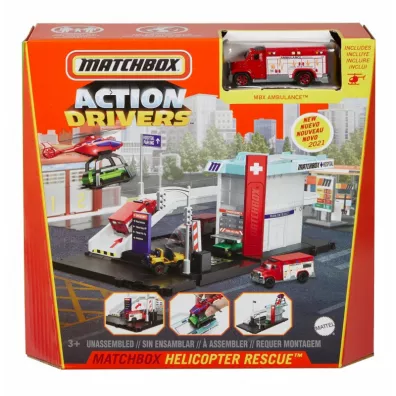 Matchbox Prawdziwe Przygody Zestaw startowy GVY83 Mattel