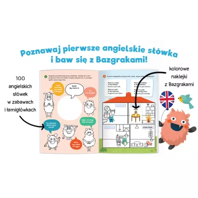 Angielski. Bazgraki poznaj� pierwsze s��wka. Kapitan Nauka