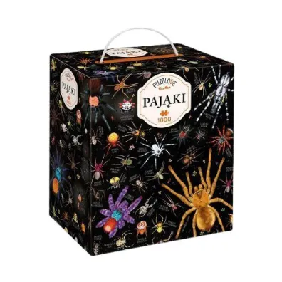 Puzzle Pakiet: Atlas paj�k�w, Puzzlove CzuCzu 1000 el. Paj�ki