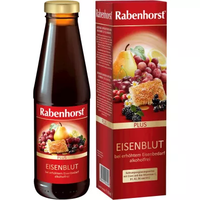 Rabenhorst Nap�j owocowo-zio�owy z �elazem i witaminami C, B1, B2, B12 450 ml