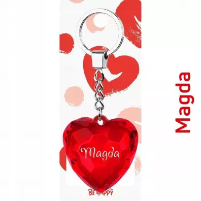 Be-Happy Gifts Brelok Serce Magda