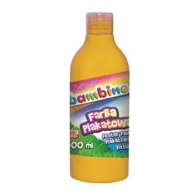 St. Majewski Farba plakatowa w butelce Bambino ��ta 500ml