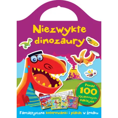 Niezwyke dinozaury. Fantazyjne kolorowanki