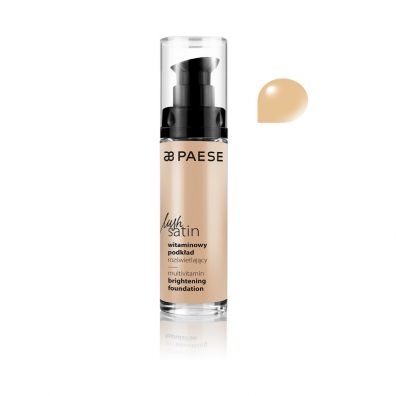 Zdjęcia - Podkład i baza pod makijaż Paese Lush Satin Multivitamin Brightening Foundation witaminowy podkład ro 