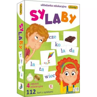 Sylaby. Uk�adanka edukacyjna Adamigo