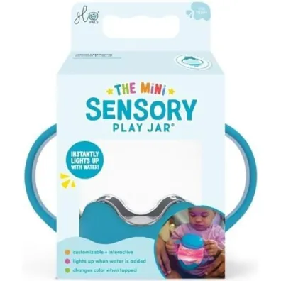 S�oik sensoryczny do nape�nienia wod� turkusowy Glo Pals