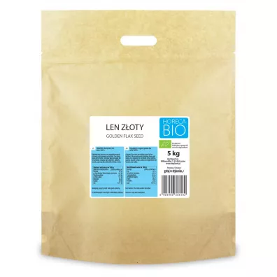 Horeca Len z�oty 5 kg Bio