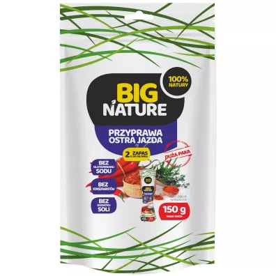 Big Nature Przyprawa Ostra jazda (46% chilli) 150 g
