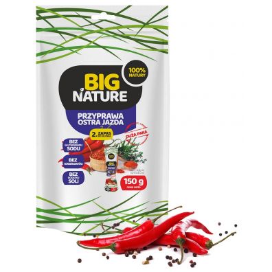 Big Nature Przyprawa Ostra jazda (46% chilli) 150 g