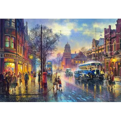 Puzzle 1000 el. Abbey road 1930 Castorland