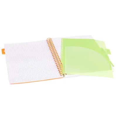 Strigo Ko�ozeszyt Pads A4 Neon granatowy kratka 100 kartek