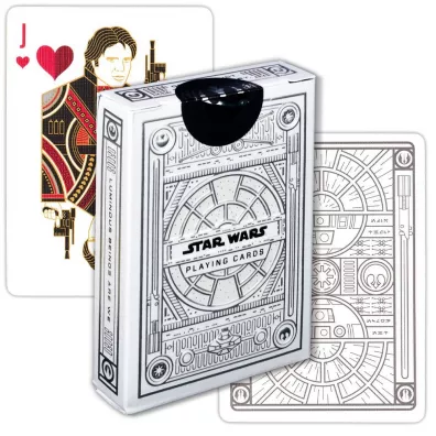 Karty Star Wars Silver Edition white BICYCLE
