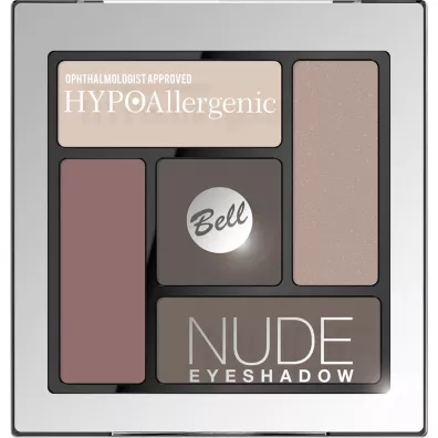 Bell HypoAllergenic Nude Eyeshadow hypoalergiczne satynowo-kremowe cienie do powiek 01 5 g