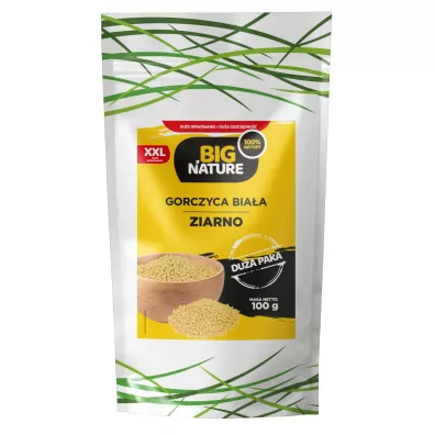 Big Nature Gorczyca bia�a ziarno 100 g