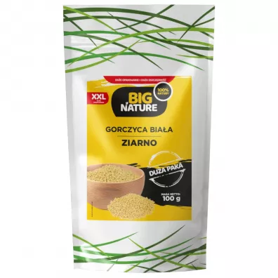 Big Nature Gorczyca bia�a ziarno 100 g