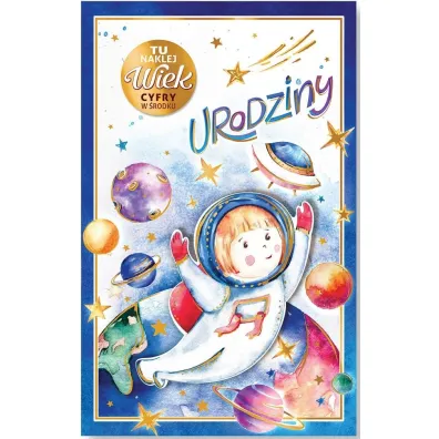 AbCard Kartka okoliczno�ciowa Urodziny (wymienne cyfry)