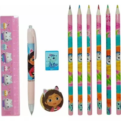 KIDS EUROSWAN Zestaw pi�mienniczy Koci Domek Gabi 12 el. GD00062