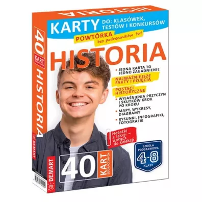 Karty edukacyjne. Historia