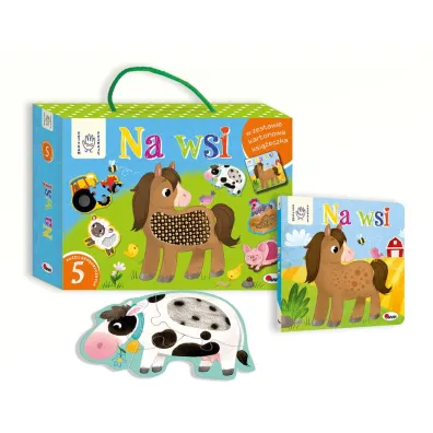 Dotykam Poznaj� Na wsi box z puzzlami sensorycznymi