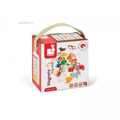 Magnesy drewniane Farma Janod