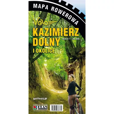 Velo Kazimierz Dolny - mapa papierowa