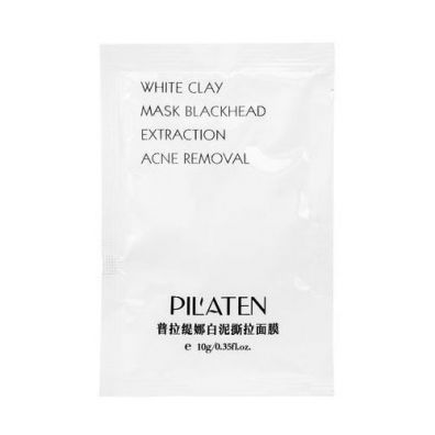 Pilaten White Clay Peel-Off maseczka do twarzy z ekstraktem z kaktusa i aloesu 10 g