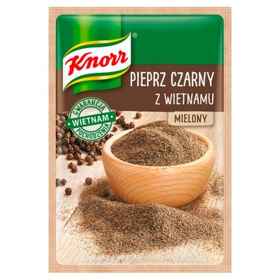 Knorr Pieprz czarny z Wietnamu mielony 16 g