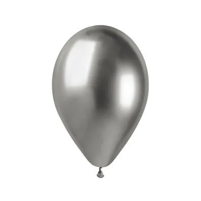 Balony shiny srebrne 33cm