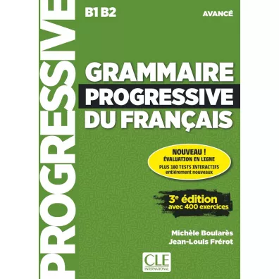 Grammaire Progressive du Francais Niveau Avance Podr�cznik + CD 3 edition - Boulares Michele, Frerot Jean-Louis