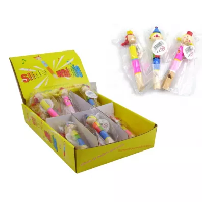 Gwizdek drewniany, r�ne wzory Brimarex