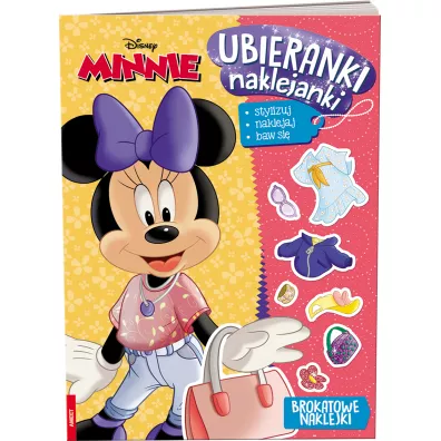 Minnie. Ubieranki naklejanki