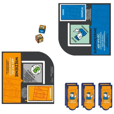Monopoly Dodatek Id do Wizienia, gra Hasbro