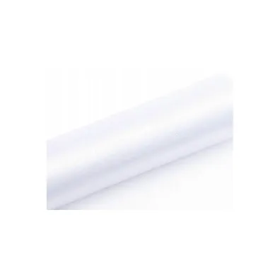PartyDeco Organza g�adka bia�y 0,16x9m
