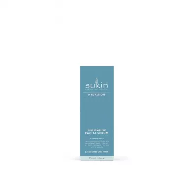 Sukin Hydration Serum nawil�aj�ce do twarzy z algami morskimi i kwasem hialuronowym 30 ml