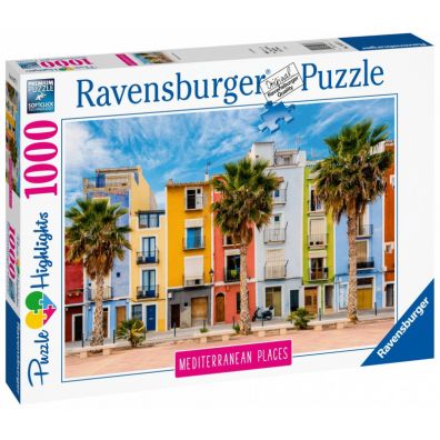 Puzzle 1000 el. rdziemnomorska Hiszpania Ravensburger