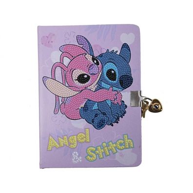 Zdjęcia - Notatnik Sekretny Pamiętnik z mozaiką diamentową Stitch ...