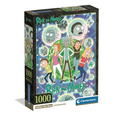 Puzzle 1000el Rick&Morty CLEMENTONI 37510 CLM