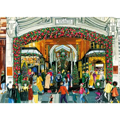 Puzzle 1000 Centrum handlowe Burlington Londyn Anglia 113743 Gibsons