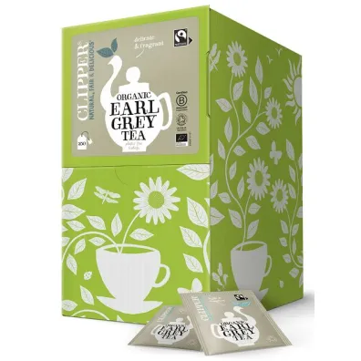 Clipper Herbata czarna earl grey 250 x 2 g Bio